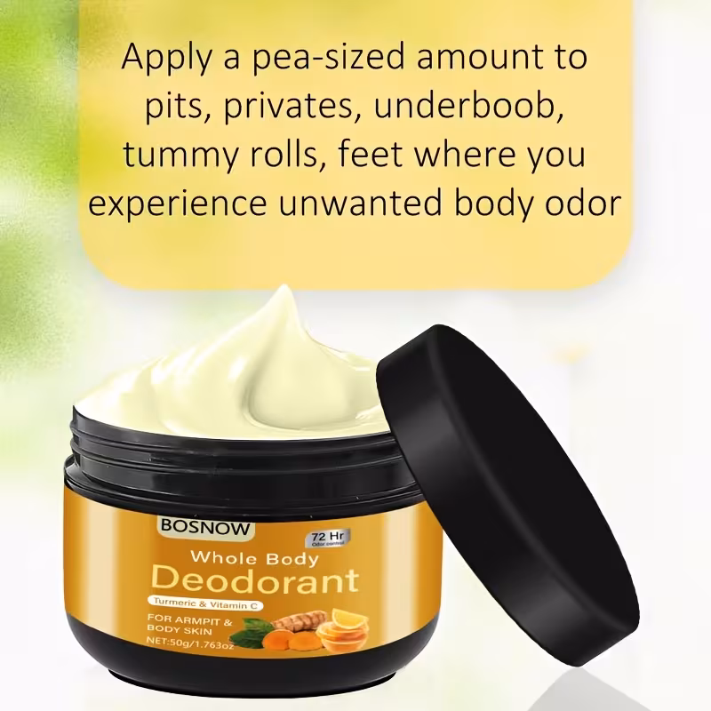 Turmeric Vitamin C Deodorant Cream