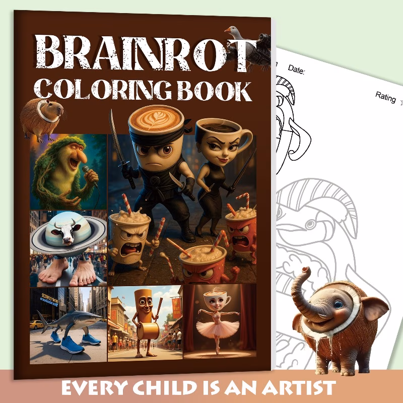 Creative Animals Coloring Book