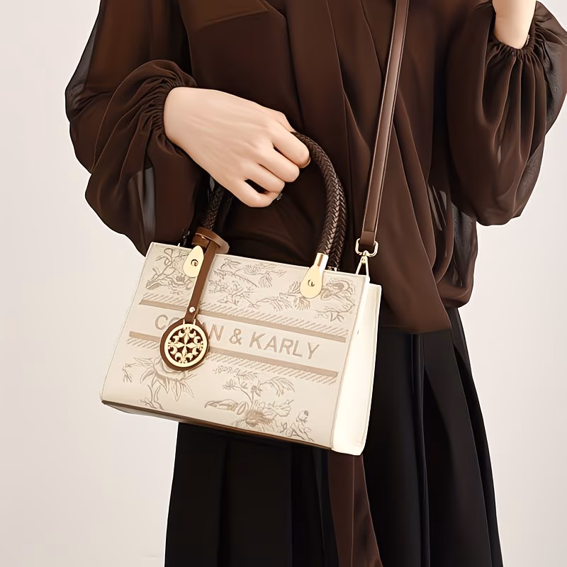  Embroidered Handbag