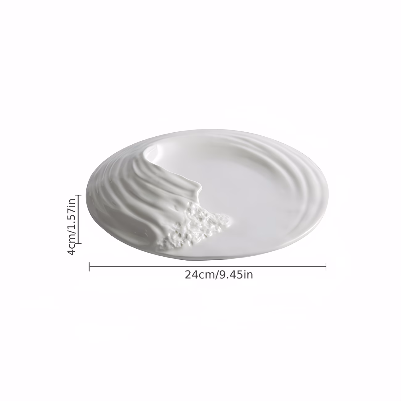 Ceramic plate