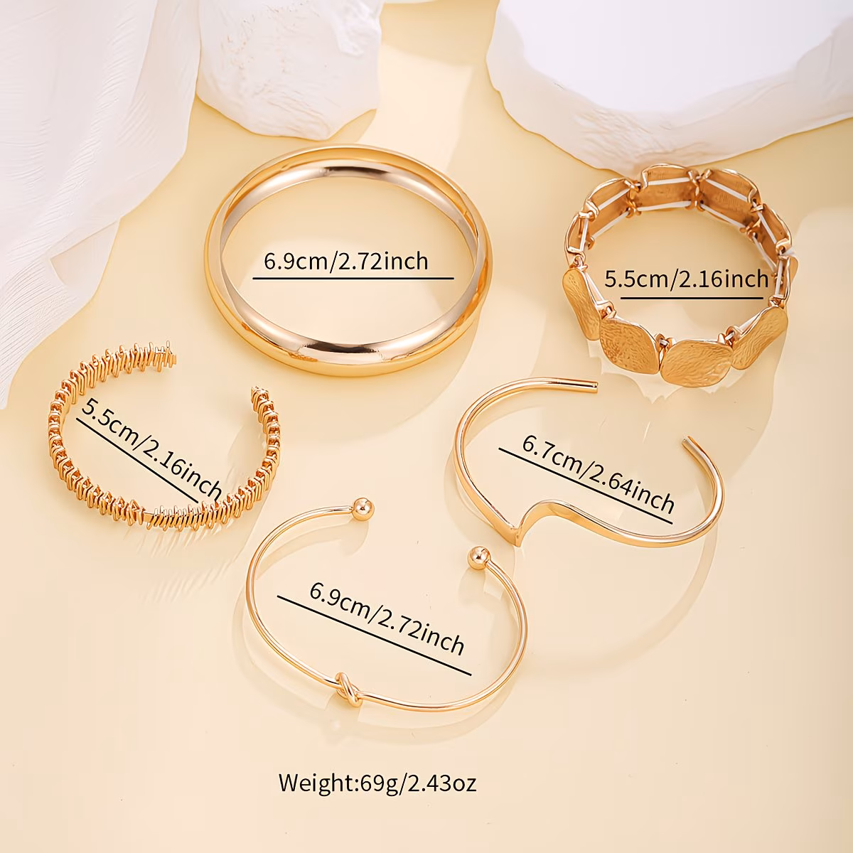  Bangle Bracelets 