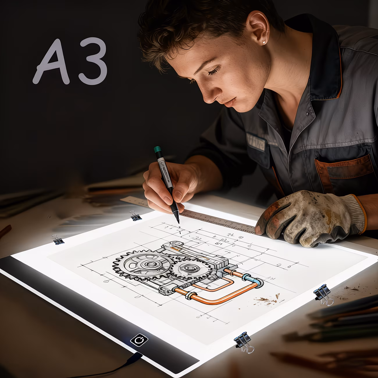 LED Drawing Tablet