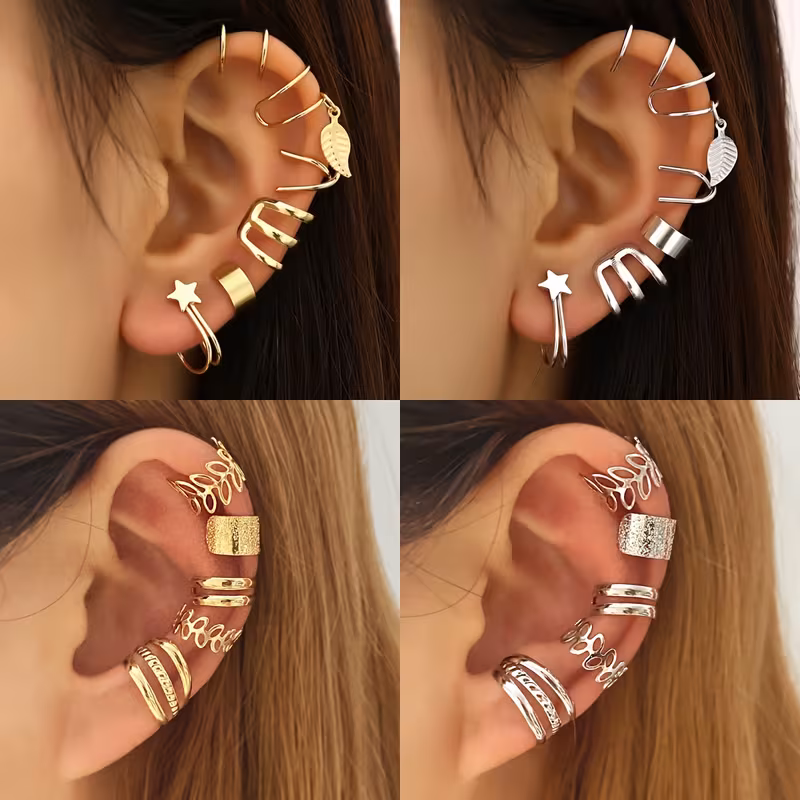 Cuffs Earring Set