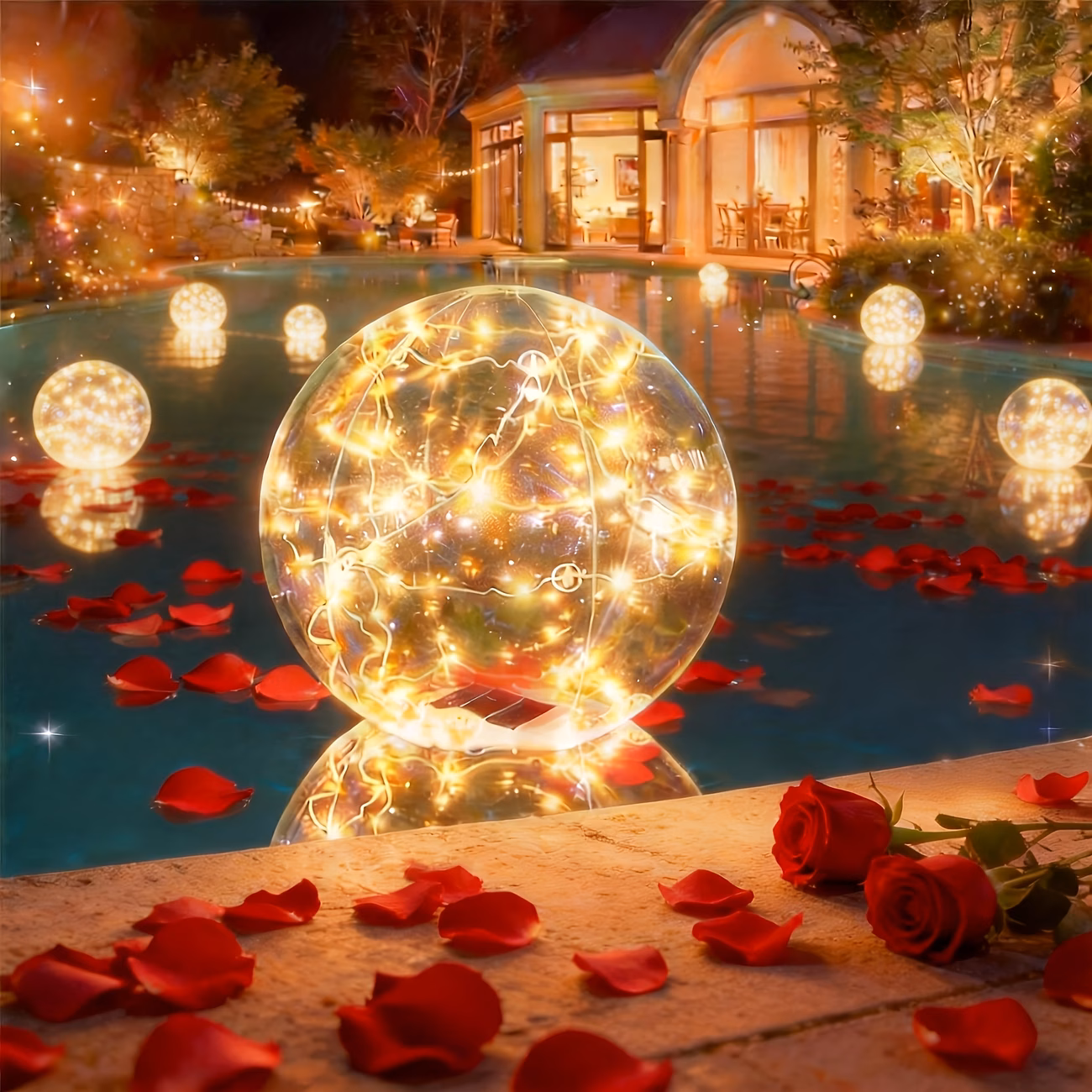 Illuminated Pool Balls 