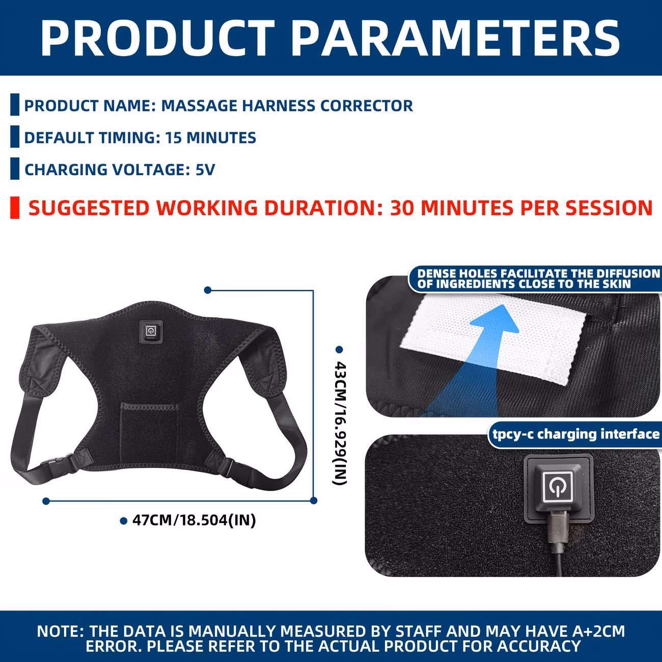  Heating Back Support Belt