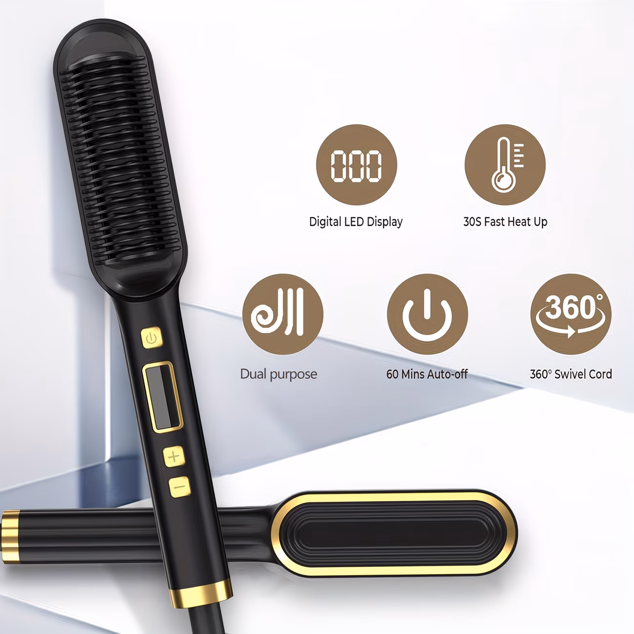 Hair Straightener Brush