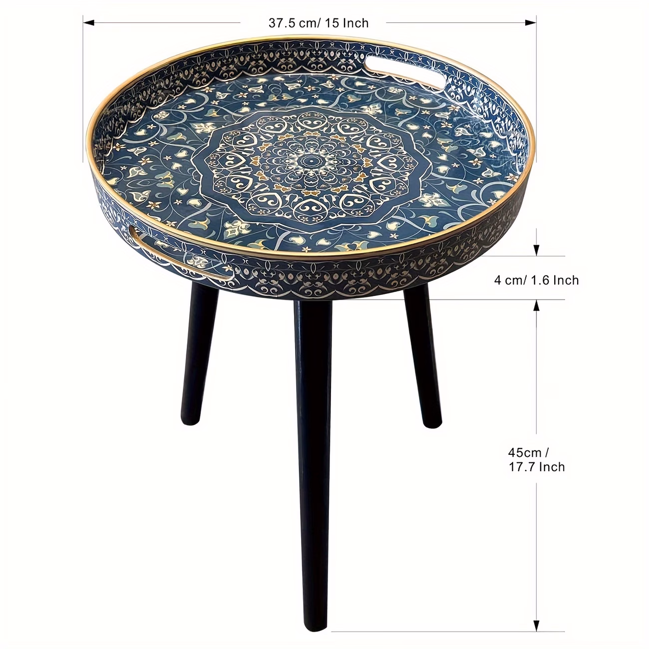 Marble Round Side Table