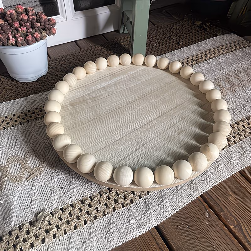  Wooden Bead Tray
