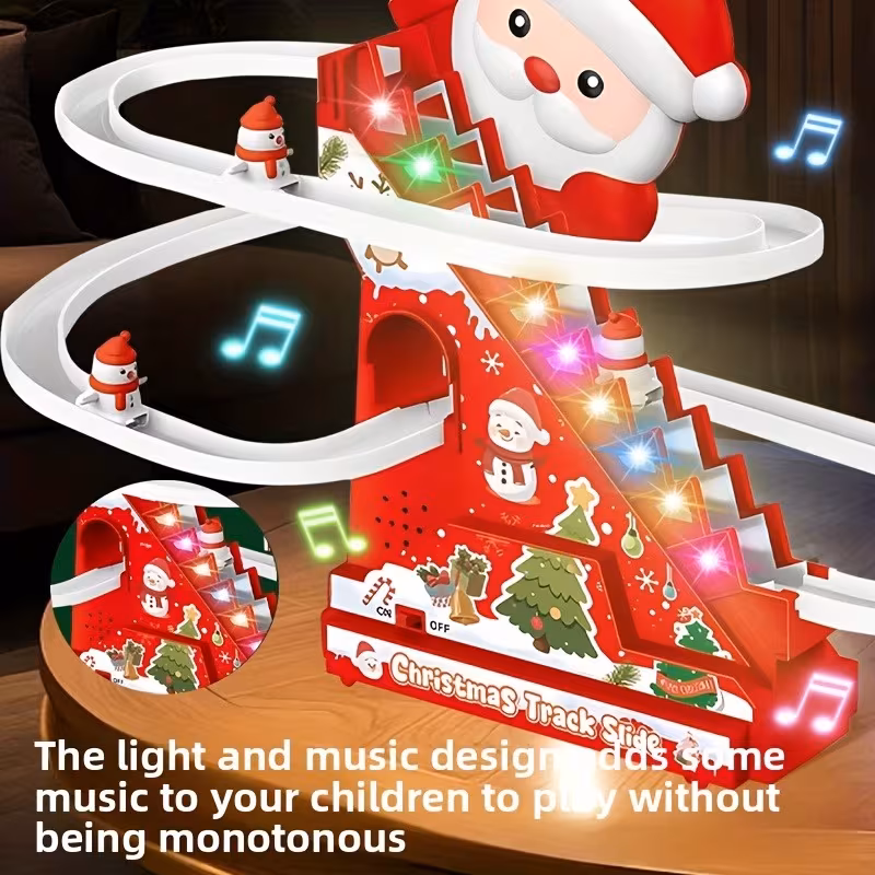 Santa Claus Slide Climbing Toy 