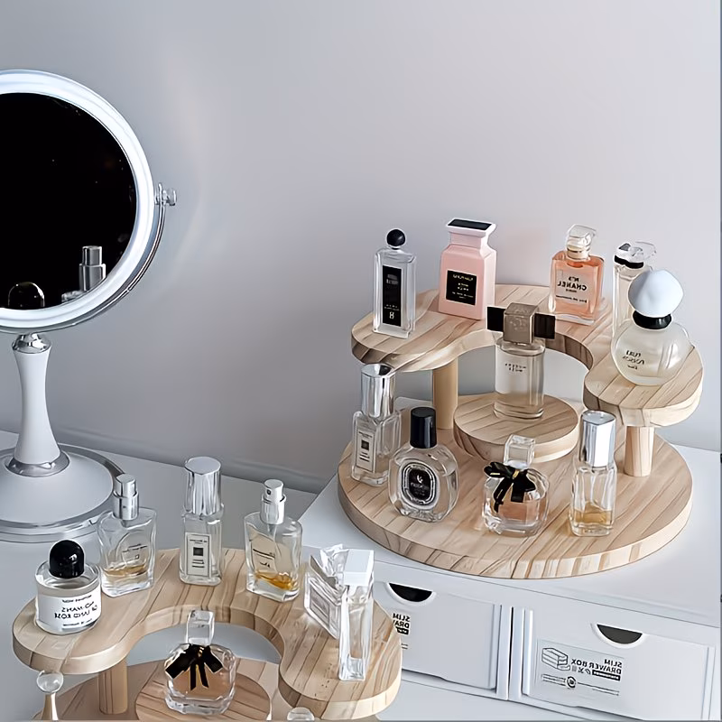Wooden Perfume Display Stand