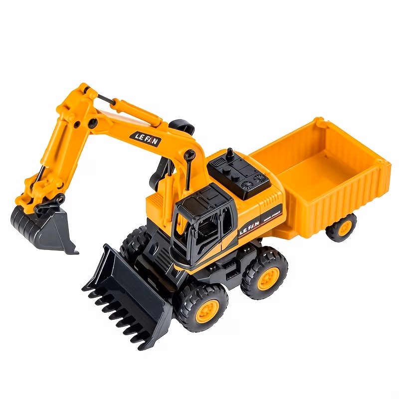 Excavator Bulldozer Dump