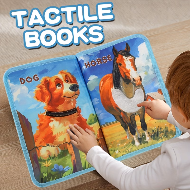 Animal Touch and Feel Book