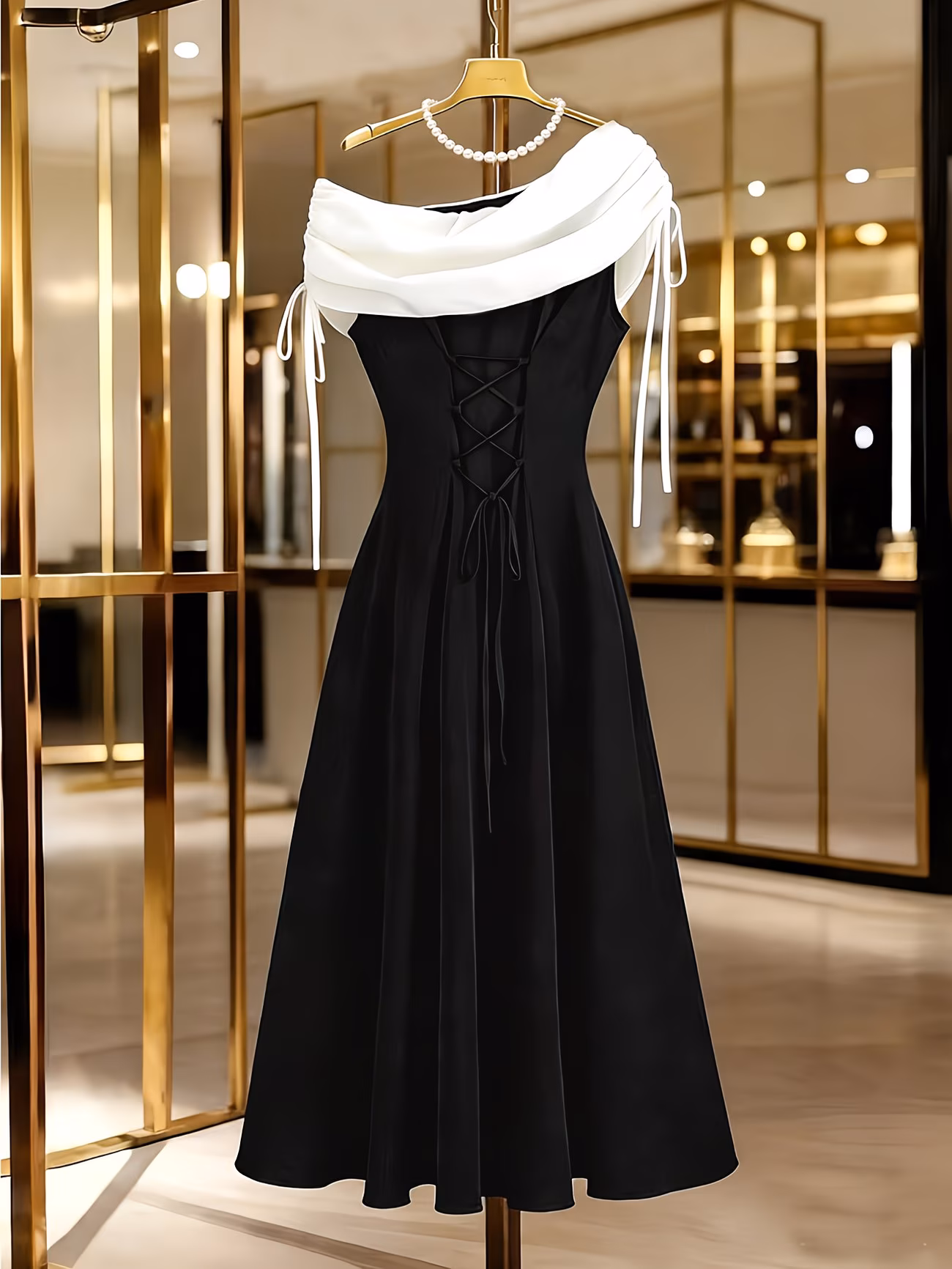  Dress with Back Tie 
