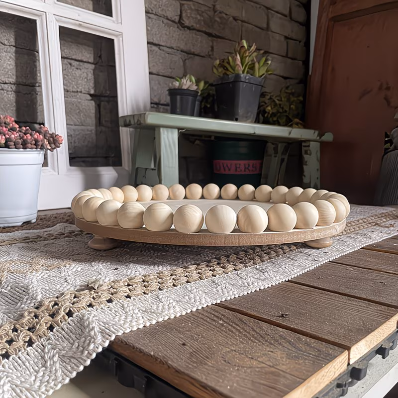  Wooden Bead Tray