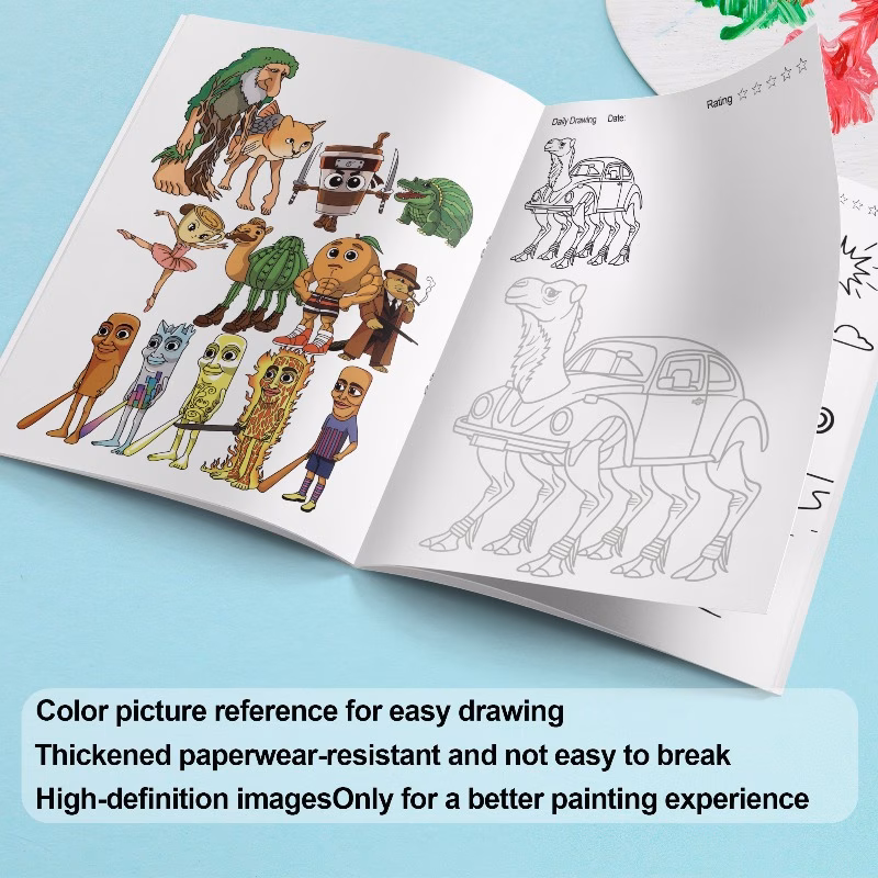 Creative Animals Coloring Book