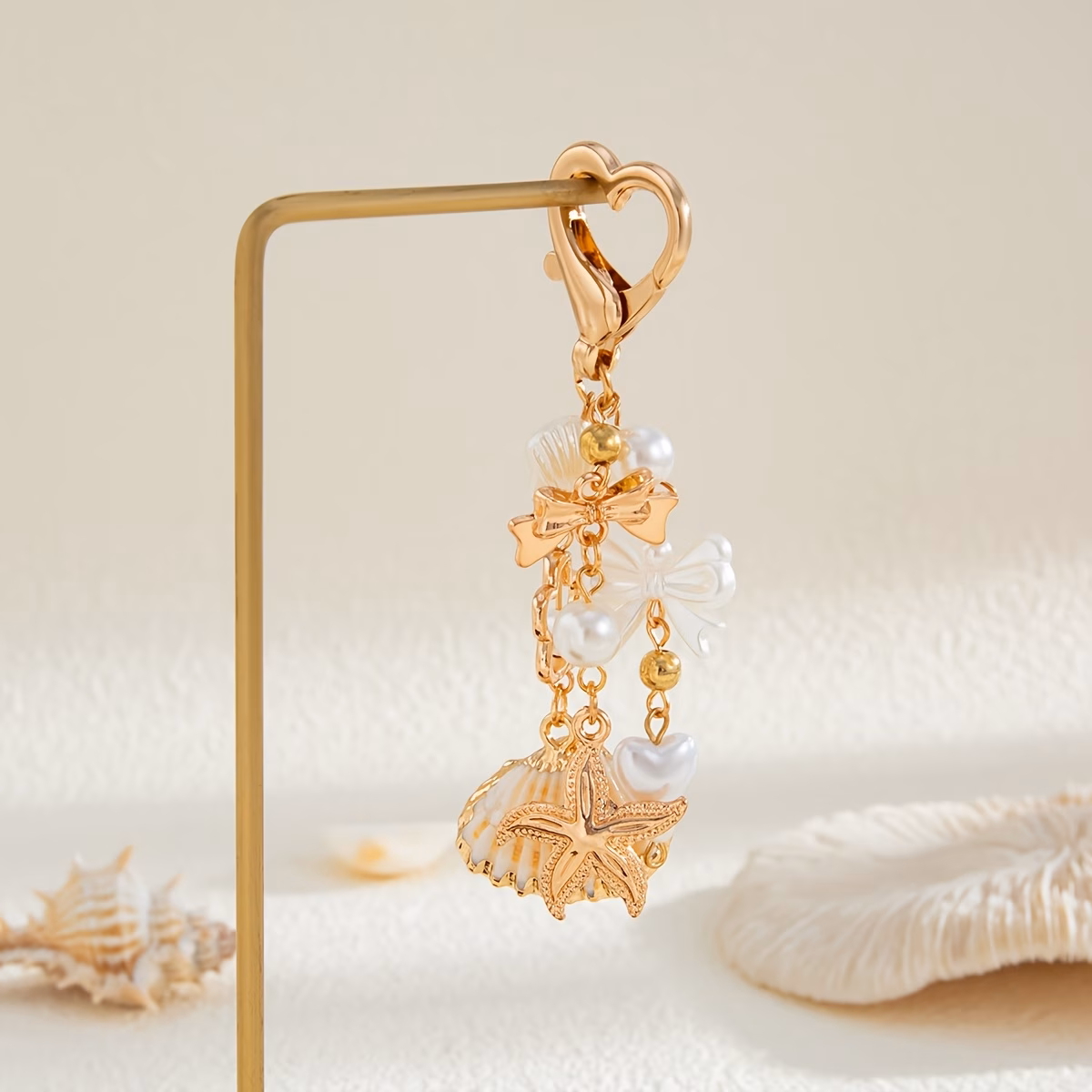 Seashell Keychain