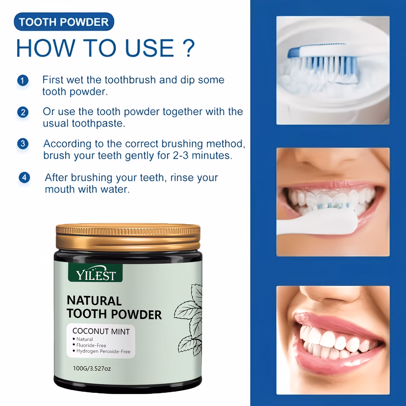 Coconut Tooth Powder