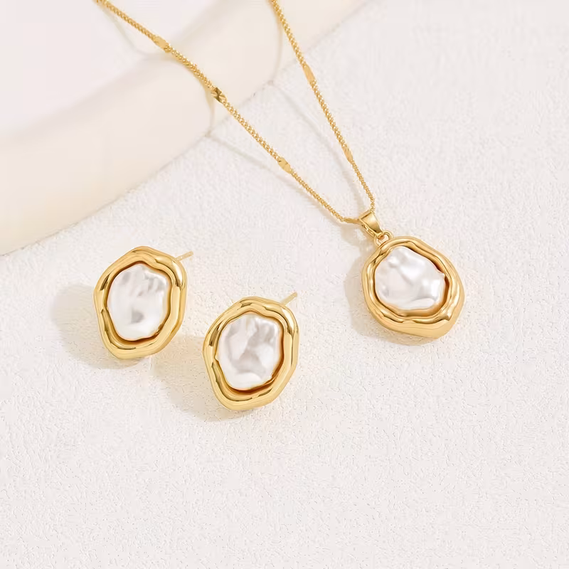Necklace And Earrings