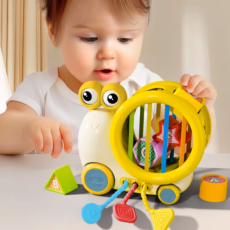 Baby Snail Activity Cube