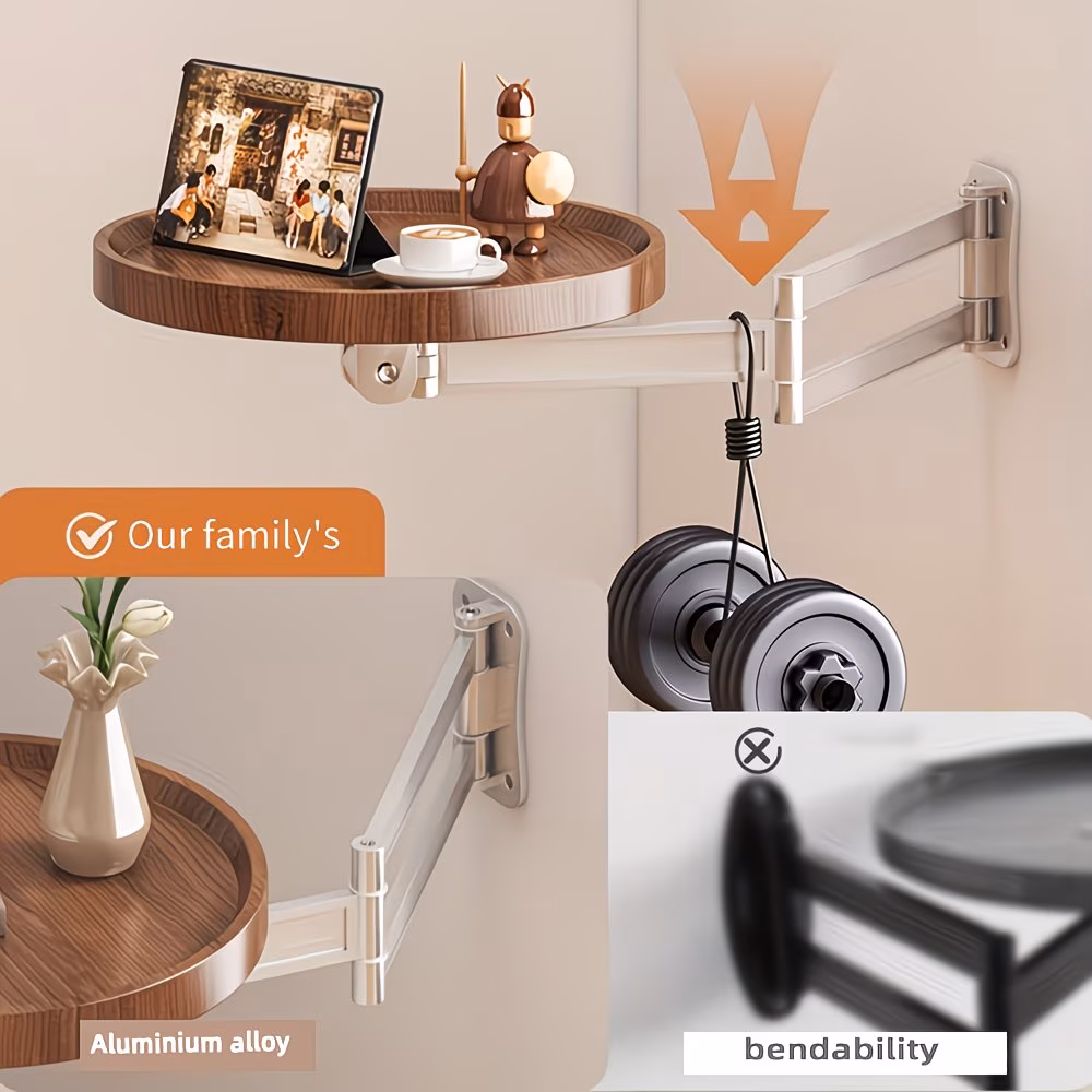 Foldable Wall-Mounted Side Table