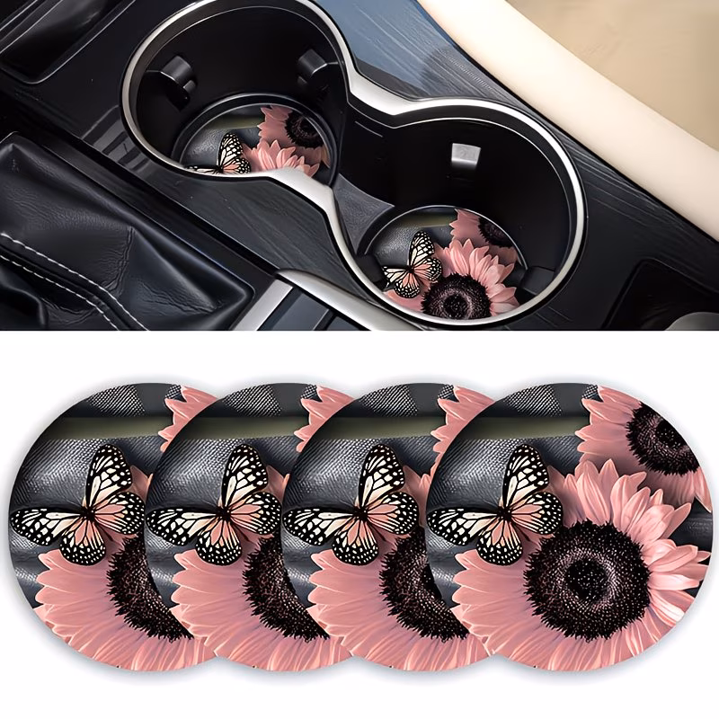  Car Cup Coasters