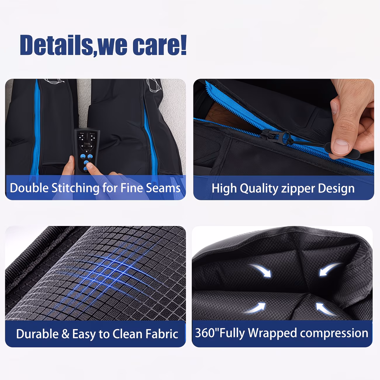  Full-leg air compression massager