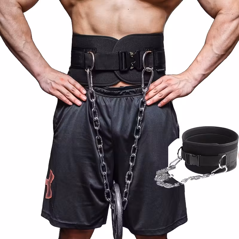 Durable Weightlifting Belt Featuring 