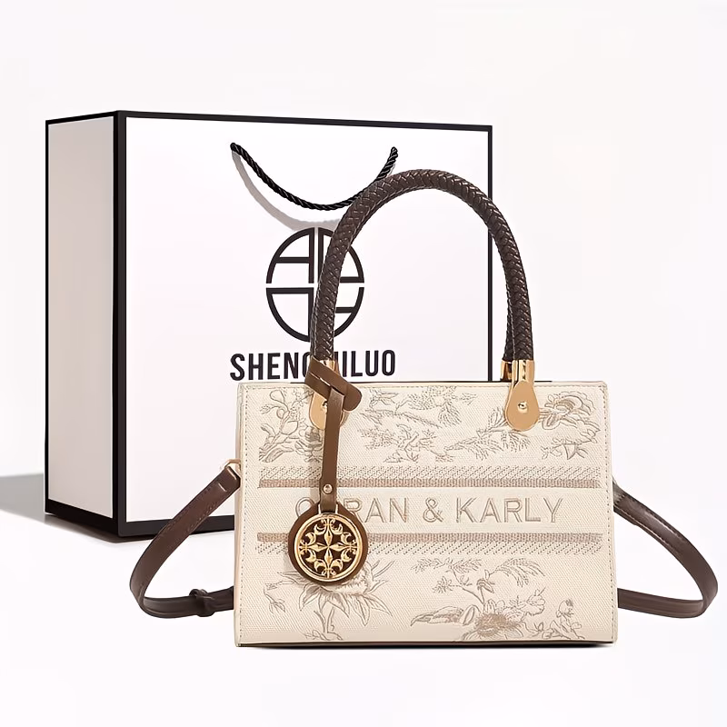  Embroidered Handbag