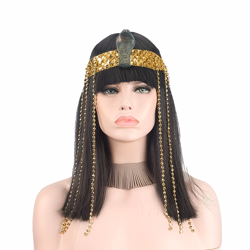Women's Cleopatra Egyptian Cosplay Wig