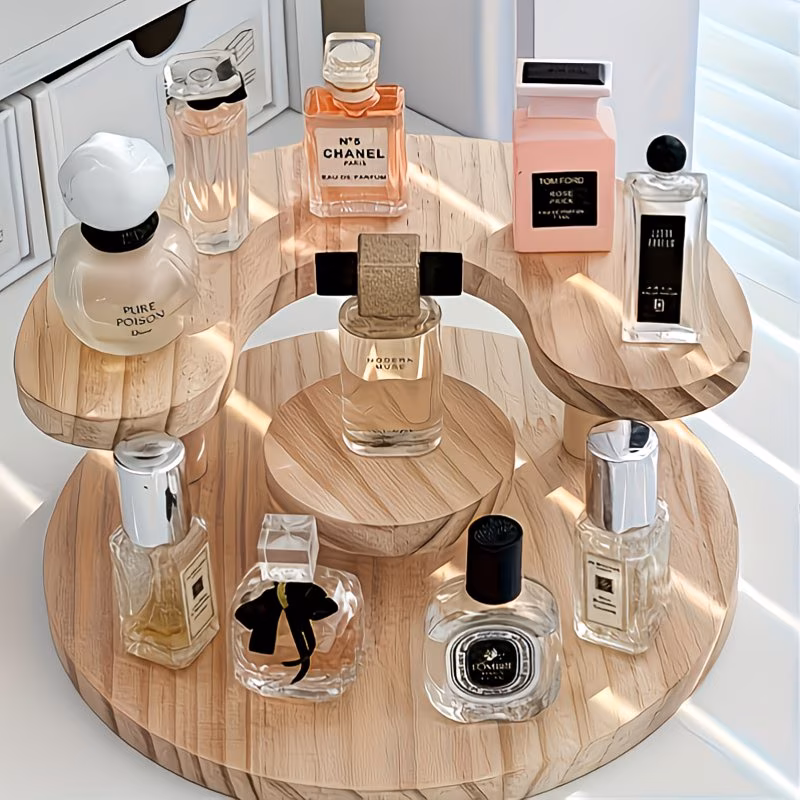 Wooden Perfume Display Stand