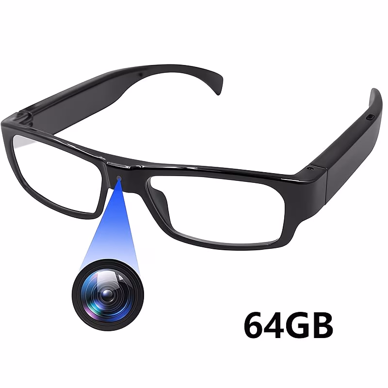 Glasses Equipped with a Camera
