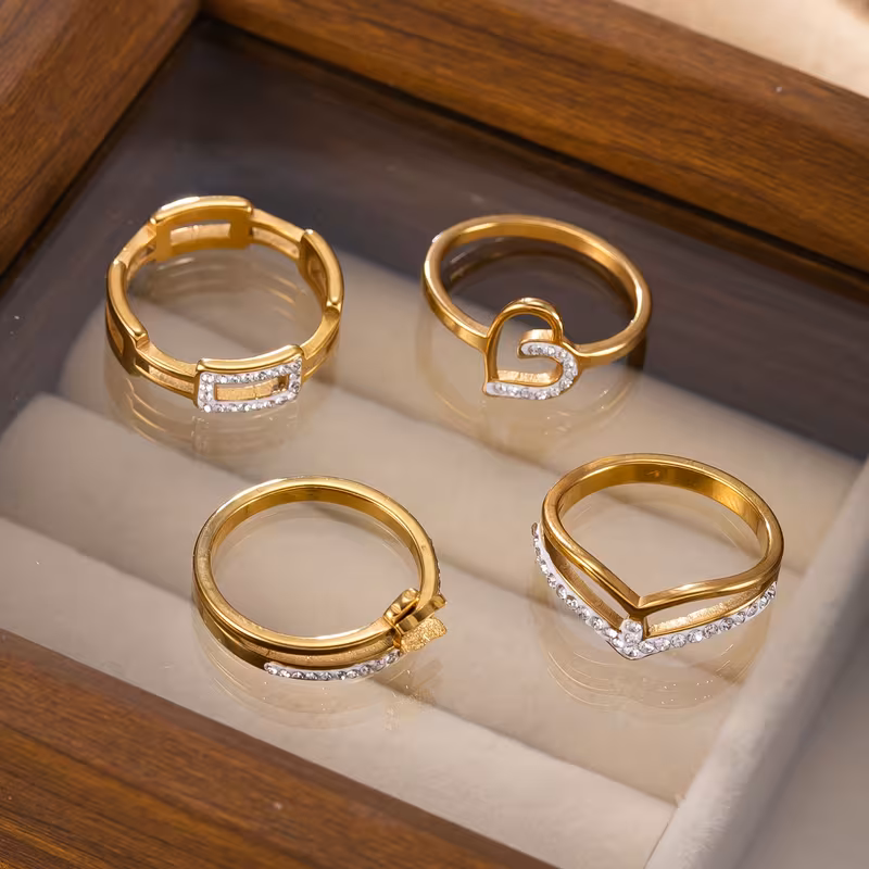 Gold Plated Butterfly Heart 