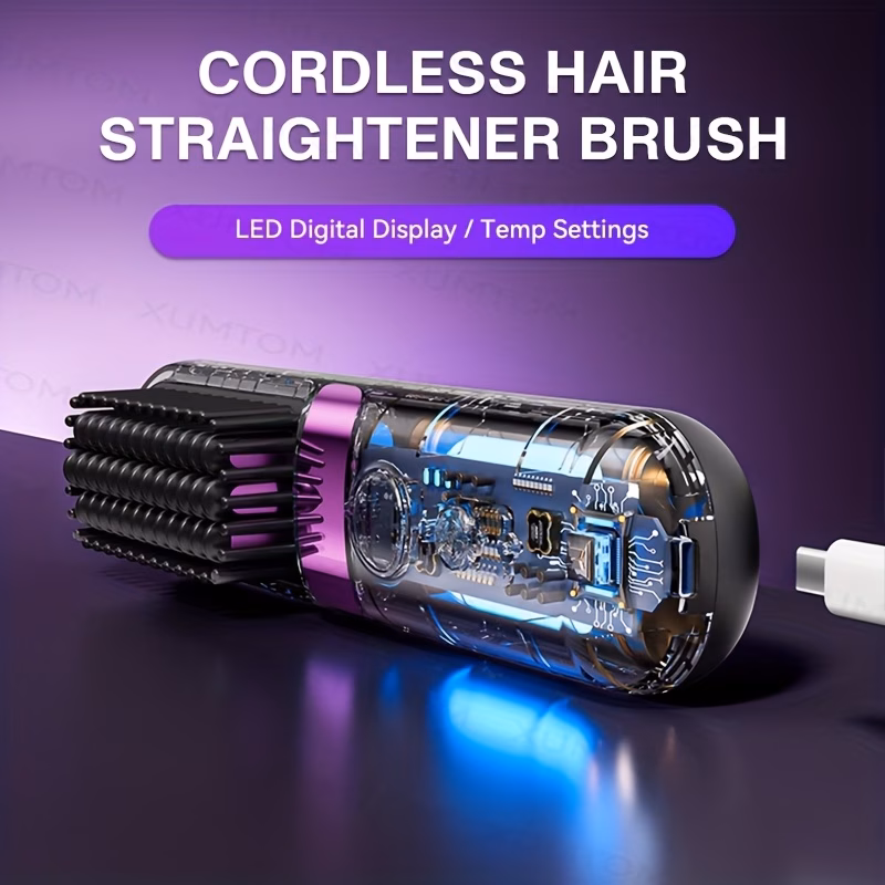 Hair Straightener Brush