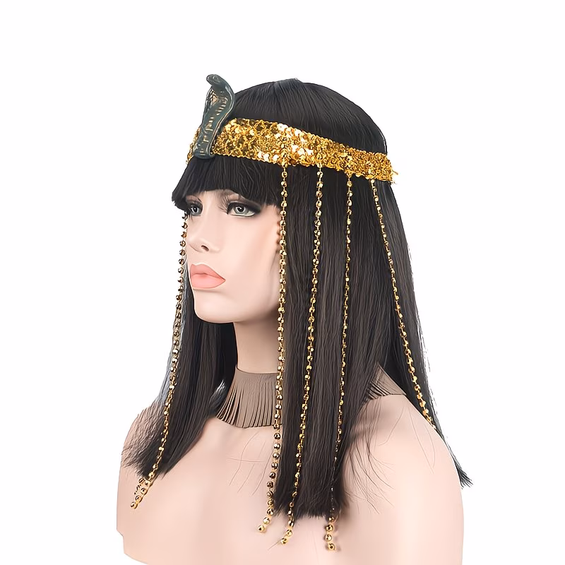 Women's Cleopatra Egyptian Cosplay Wig