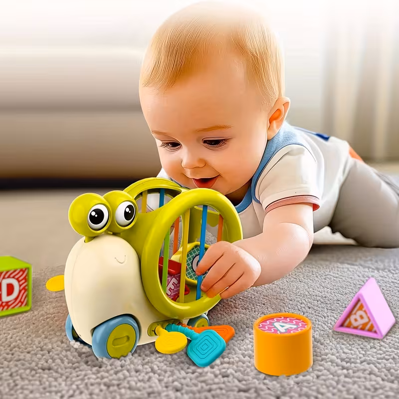 Baby Snail Activity Cube
