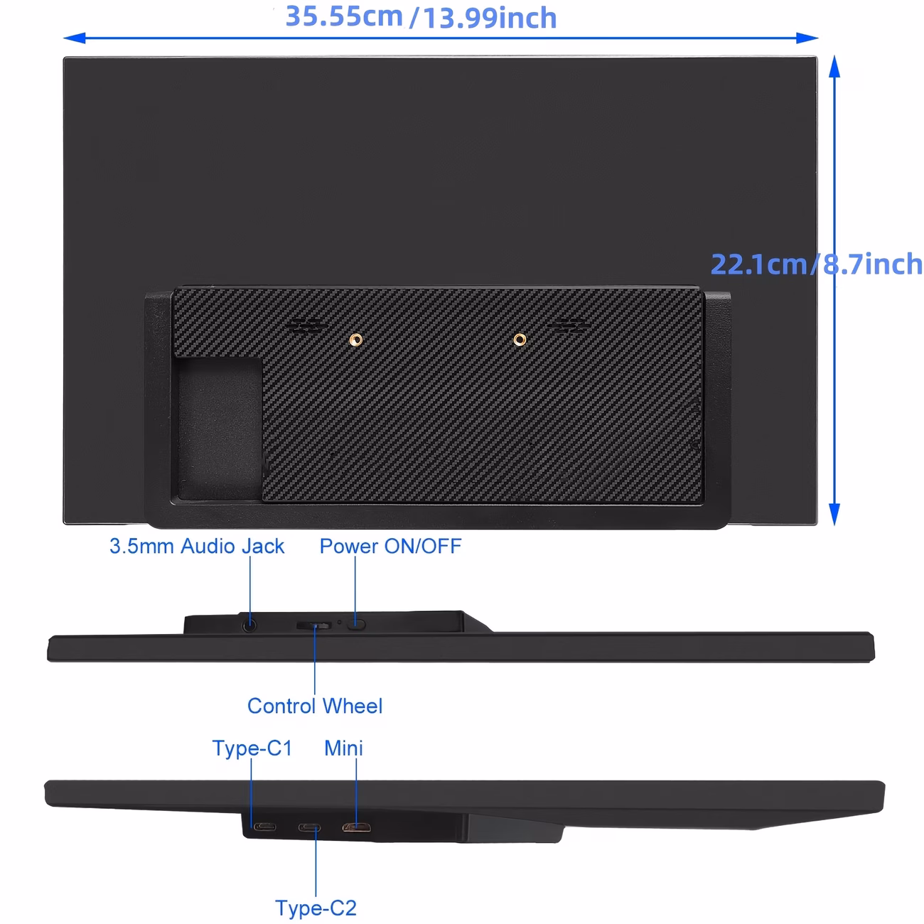 15.6" Portable Monitor