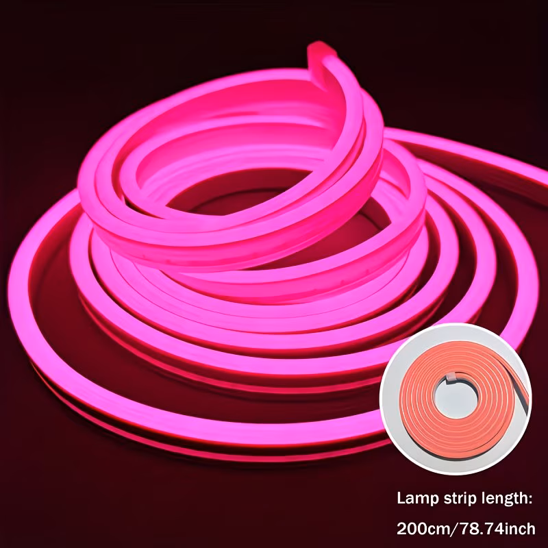  Pink LED Neon Light Strip