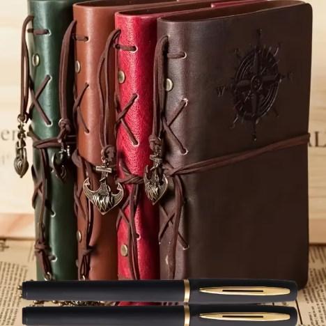 Vintage Leather Notebook