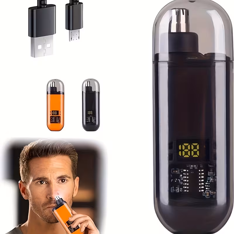 Electric nose hair trimmer