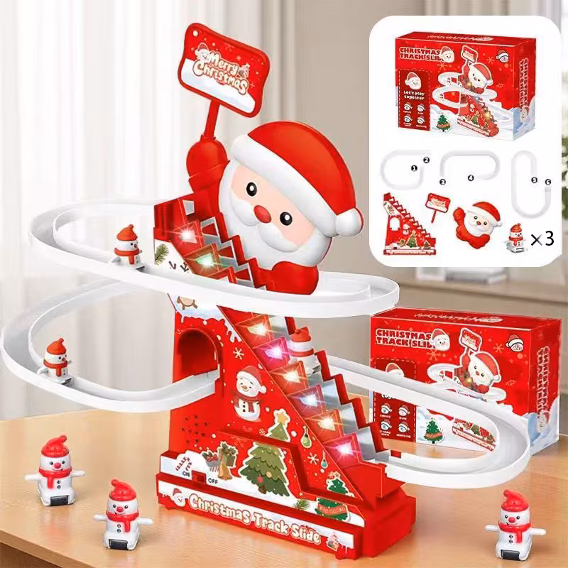 Santa Claus Slide Climbing Toy 