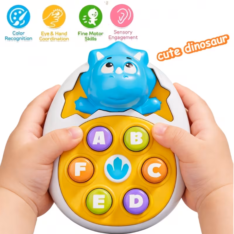 Dinosaur Push-Along Toy
