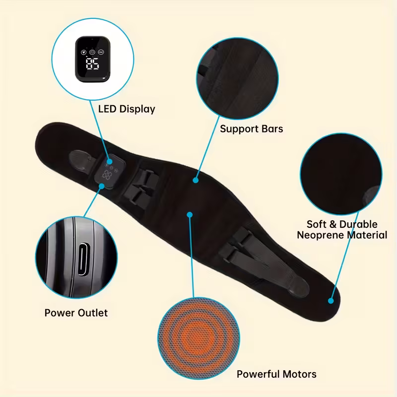 Heating Pad with Massager