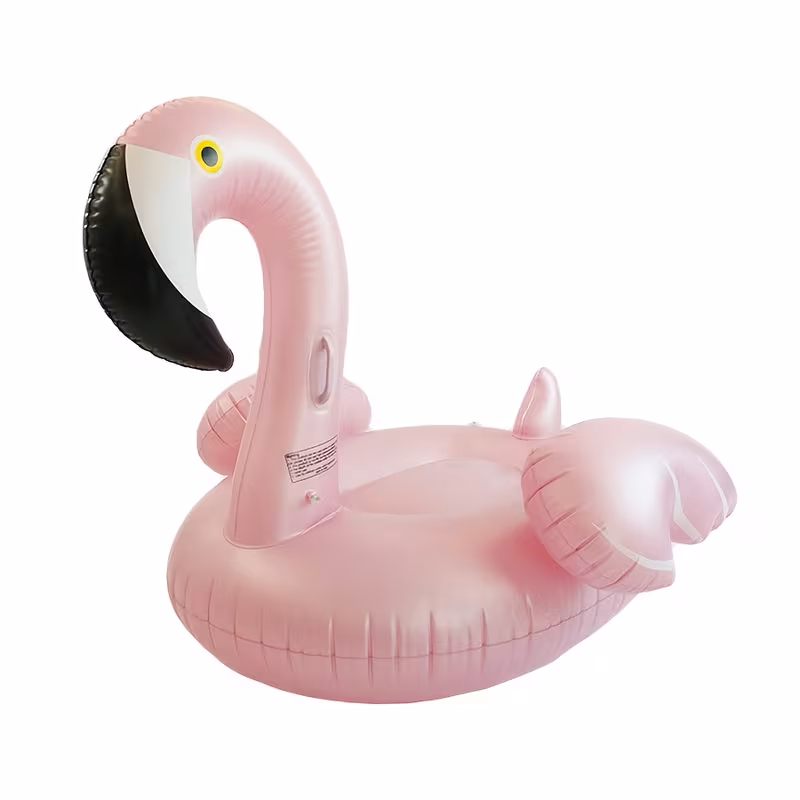 Inflatable Flamingo Swimming Ring 