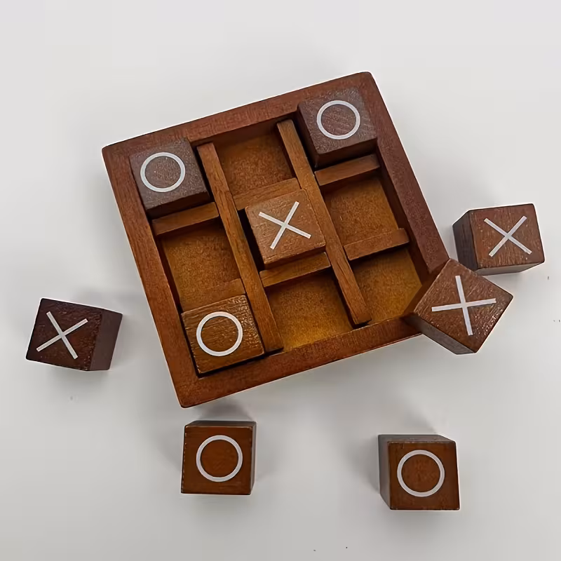 Wooden Tic-Tac