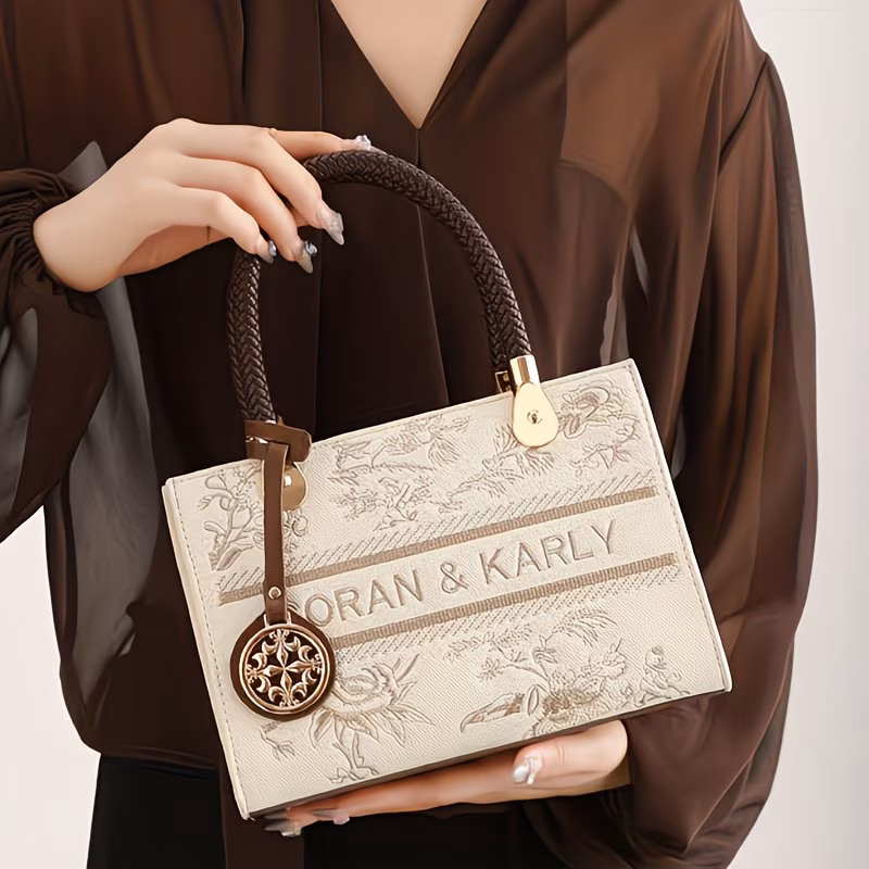  Embroidered Handbag