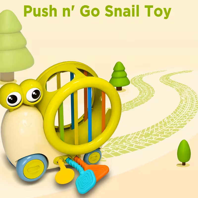 Baby Snail Activity Cube