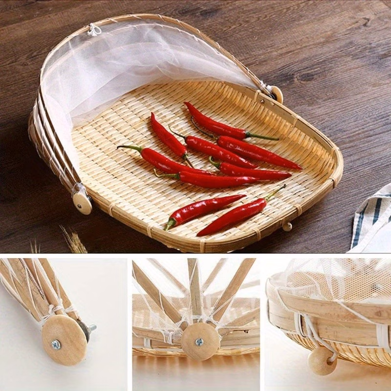 Food Serving Tent Basket