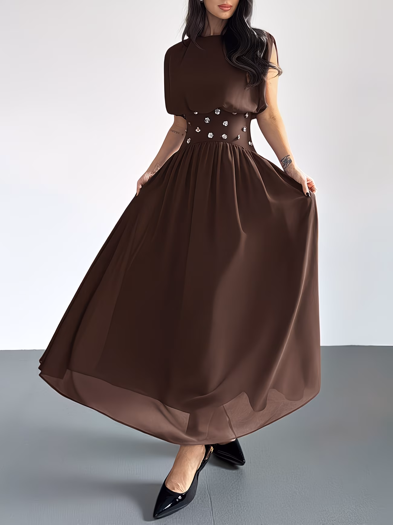  Chiffon Dress 