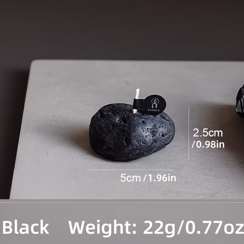  Stone Candle Set