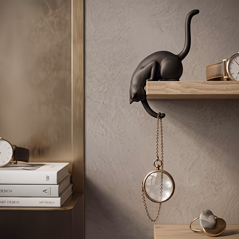 Cat-Shaped Hooks